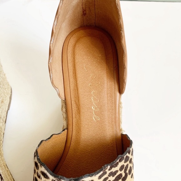 Matisse Roma Cheetah Print Wedge Sandal Size 7 - Picture 4 of 7